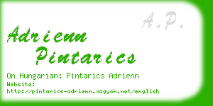 adrienn pintarics business card